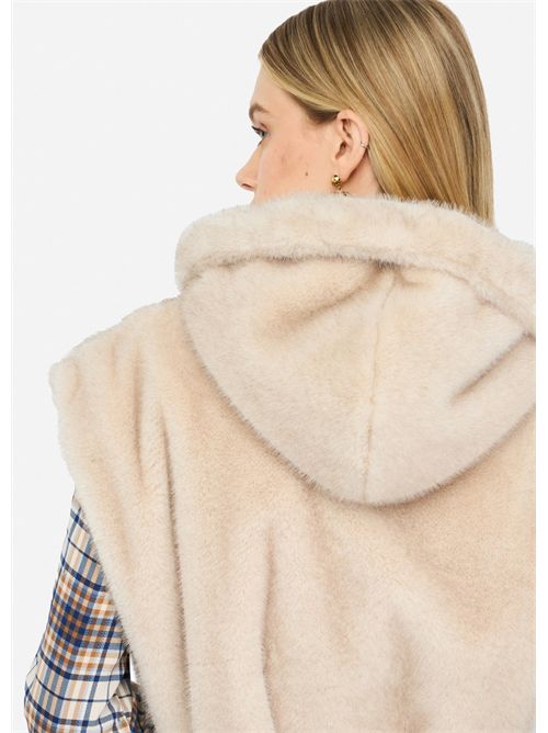 Gilet con cappuccio LIU JO | MF5364E1044/W9868